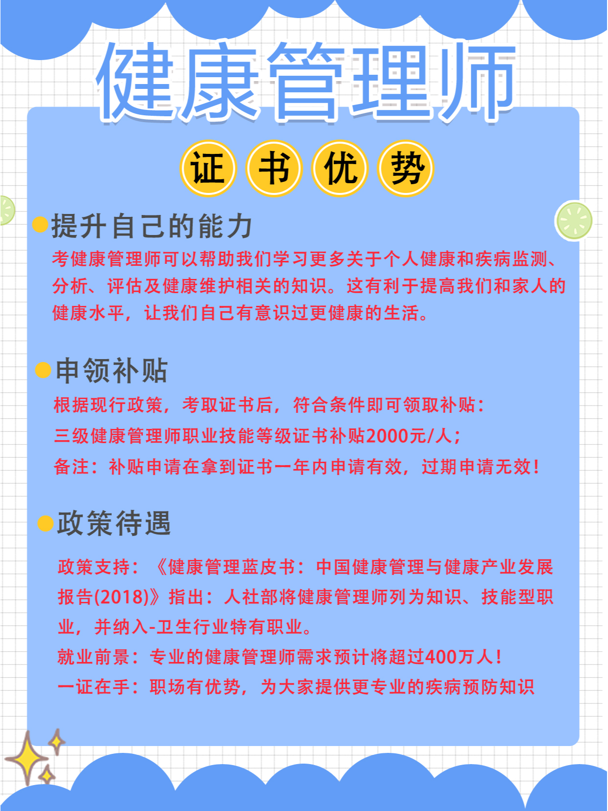 ✨健康管理师最新动态发布🌟